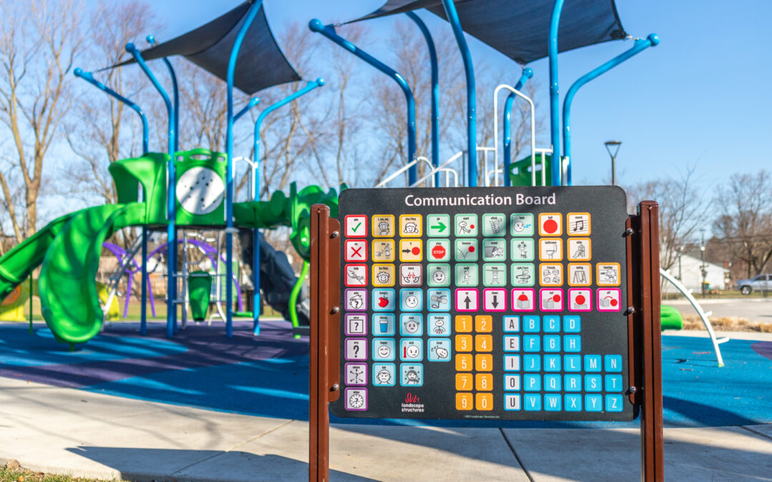 Town of Brownsburg Receives Grant from the Parks Foundation of Hendricks County to Install Nonverbal Communication Boards at Park Playgrounds